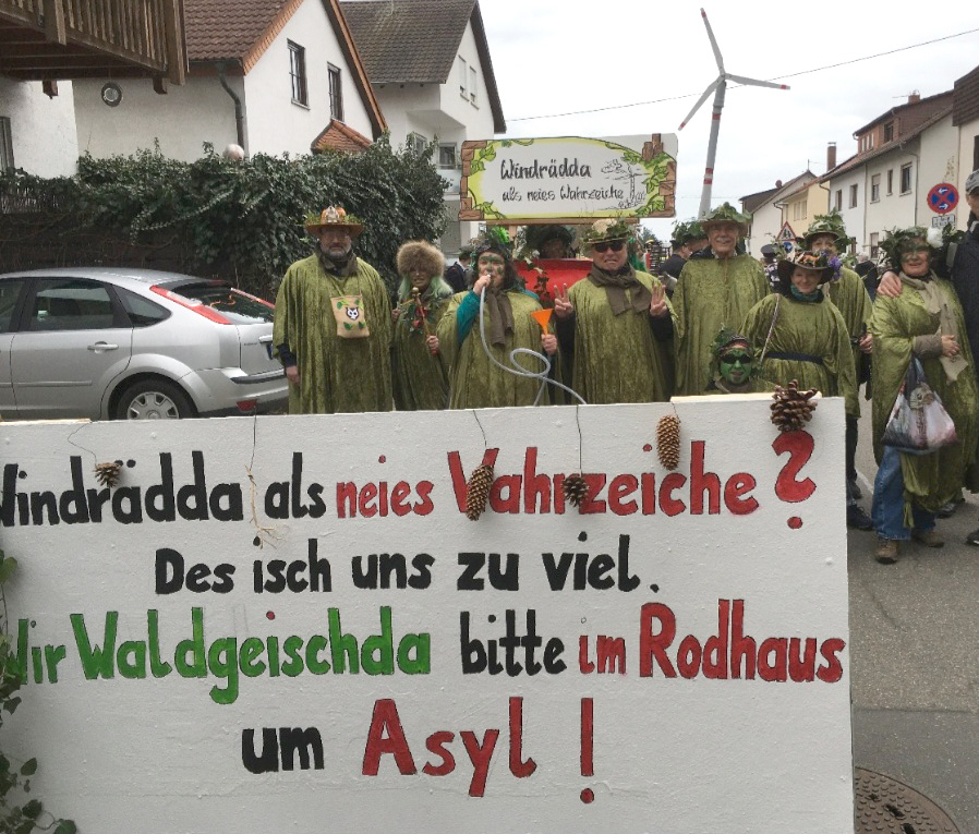 Matthaisemarkt Umzug Waldgeister